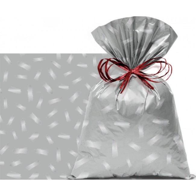 SACO PINCELADAS PRATA 60X90 C/25