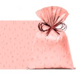 SACO PINCELADAS ROSE GOLD 45X59 C/25