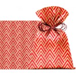 SACO DOMINIQUE VERMELHO 60X90 C/25