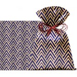 SACO DOMINIQUE AZUL 45X59 C/25