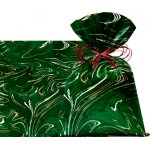 SACO MARMORIZADO VERDE 20X29 C/50