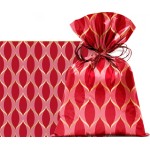 SACO WAVES VERMELHO 30X44 C/50