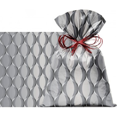 SACO WAVES PRATA 50X70 C/25