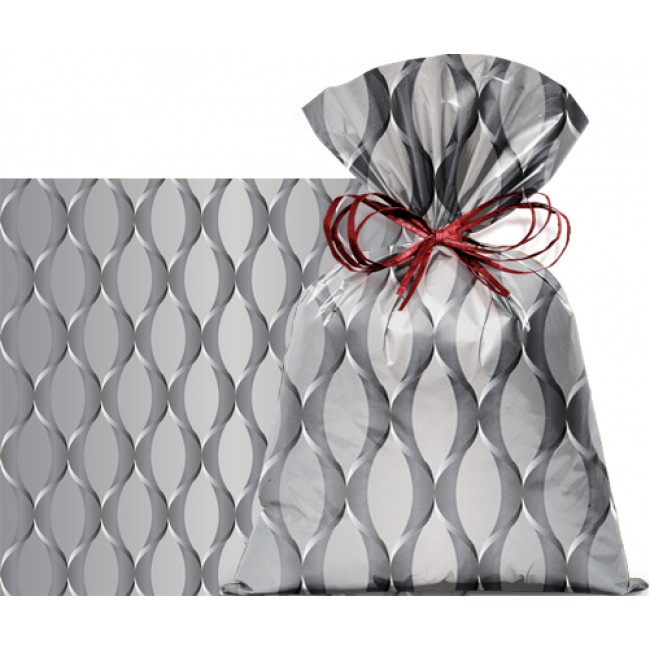 SACO WAVES PRATA 50X70 C/25