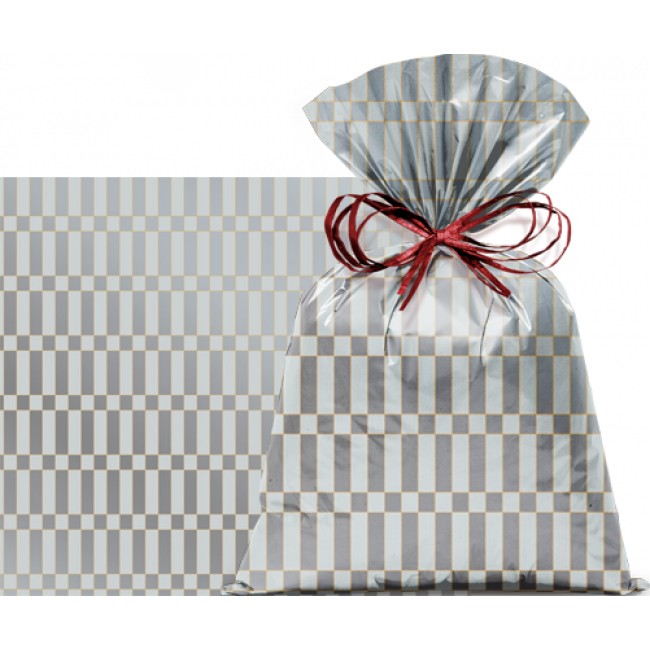 SACO BORGONHA PRATA  20X29 C/50